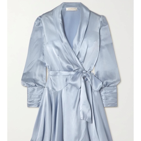 Zimmerman silk wrap dress - Picture 1 of 6
